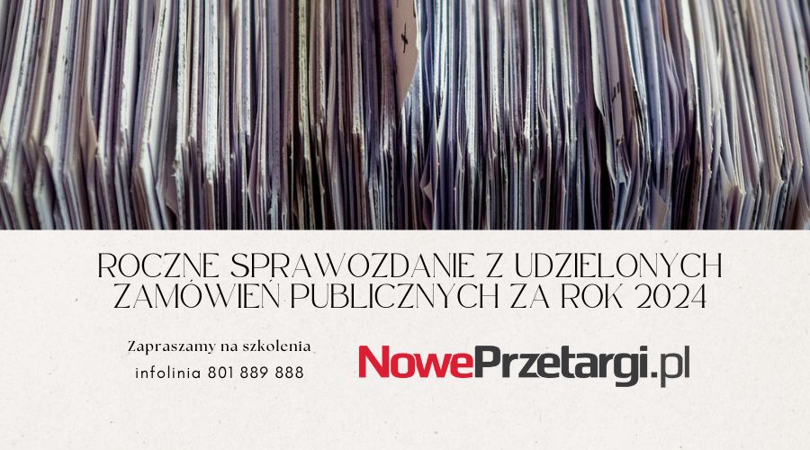 Sprawozdanie z udzielonych zamówień za 2024 rok